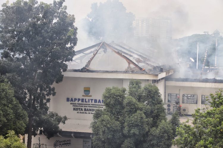 Info Bandung Kota Begini Kronologi Kebakaran Kantor Bapelitbang Kota