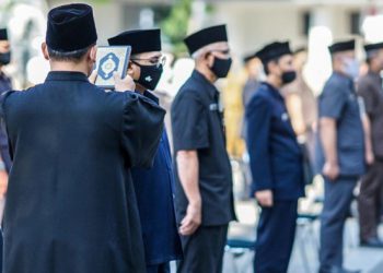 39 Pejabat Kota Bandung yang Baru Dilantik Diharapkan Mampu Membangun Team Work