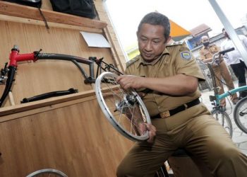 Sepeda Lipat Made in Bandung Serap Banyak Tenaga Kerja