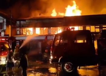 Sebelum Kebakaran Dahsyat di Tegallega, Warga Dengar Suara “Peperepetan”