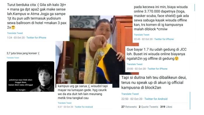 Info Bandung Kota Viral Video Tingginya Biaya Wisuda Online Unikom Izen Heran