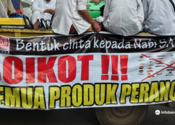 Boikot Produk Prancis, Aliansi Pergerakan Islam Gelar Aksi di Gedung Merdeka Bandung