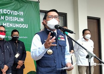 Ridwan Kamil Tetapkan Satu Daerah di Jawa Barat Jadi Zona Merah Covid-19