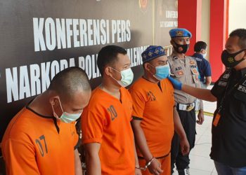 Polisi Amankan 3 Tersangka Kasus Narkoba