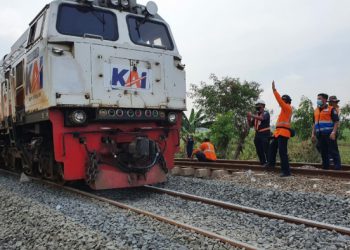 Jalur sudah Aman, Kereta Api dari dan Menuju Jakarta Sudah dapat Melintas