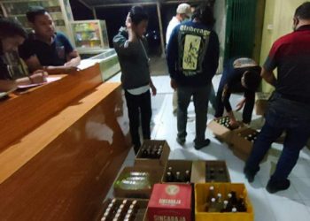 Polres Majalengka Amankan Ratusan Botol Miras Jenis Ciu