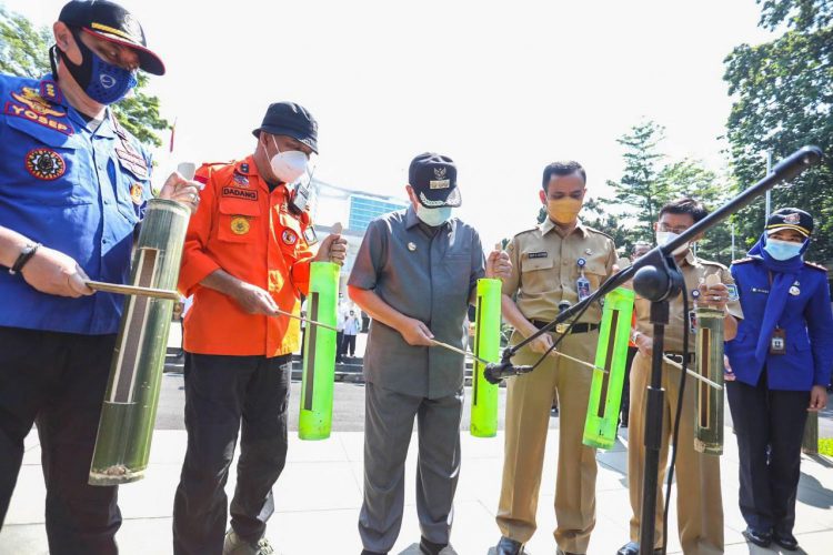 Hari Kesiapsiagaan Bencana, Pemkot Bandung Bunyikan Sirine