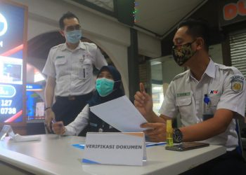 Pelayanan KA Selama Peniadaan Mudik di Daop 2 Bandung Berjalan Lancar