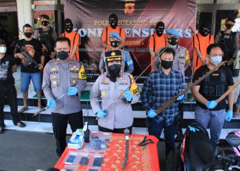 Buat Teror dan Aniaya Warga, 4 Anggota Geng Motor di Sukabumi Ditangkap Polisi