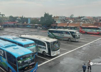 Mulai Beroperasi Kembali, Terminal Cicaheum Bandung Masih Sepi