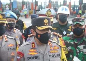 Kapolda Jabar Pantau Penyekatan Mudik di Sejumlah Pos Operasi Ketupat Lodaya 2021