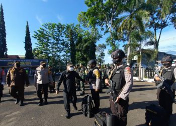 Sat Brimob Polda Jabar Siap Amankan Pilkades Serentak di Garut