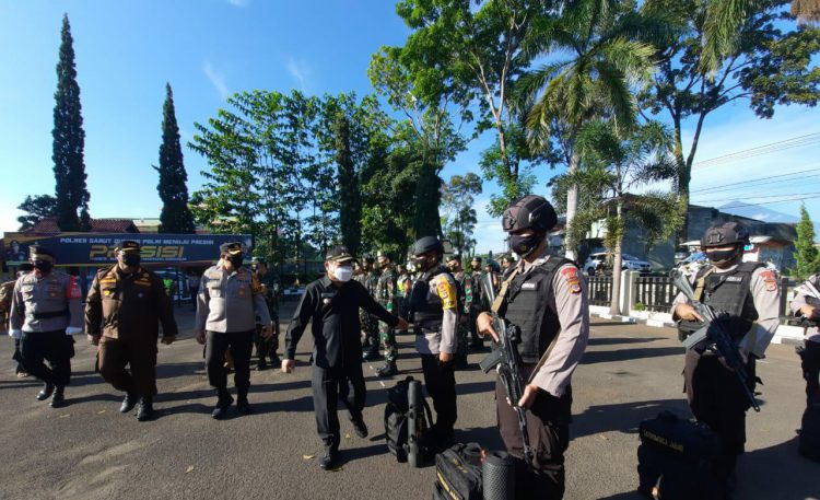 Sat Brimob Polda Jabar Siap Amankan Pilkades Serentak di Garut