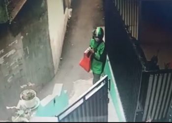 Waduh! Maling di Bandung Berkedok Antar Paket Berjaket Ojol