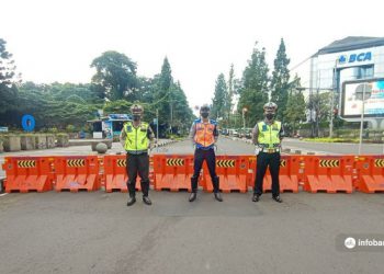 Jalan Ditutup, Polrestabes Bandung Minta Masyarakat Pahami Kondisi