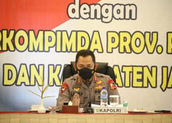 Pimpin Rapat Forkopimda Jayapura, Kapolri Tekankan Kesiapan PON Papua