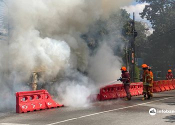 Polisi Beberkan Penyebab Terbakarnya Mobil di Dago