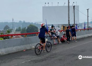 Pejalan Kaki dan Pesepada Lewat Flyover Pasupati, Yana: Mungkin Warga Luar Bandung