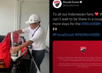 Ducati Bantah Tudingan ‘Marah’ Usai Motornya Dibuka Secara Ilegal di Mandalika
