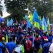 Tuntut Revisi UMP, Ribuan Buruh Geruduk Gedung Sate