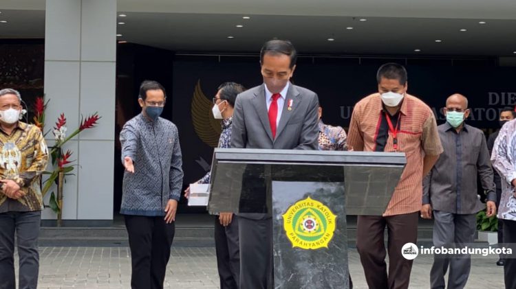 Presiden Jokowi Resmikan Arntz Geise Unpar Bandung