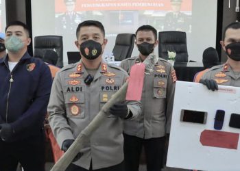 Polisi Berhasil Ungkap Kasus Pembunuhan Kurang 1×24 Jam