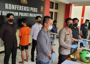 Polisi Tangkap Pelaku Begal Pantat di Majalengka