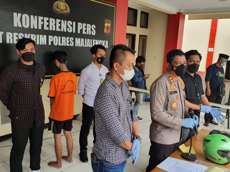 Polisi Tangkap Pelaku Begal Pantat di Majalengka