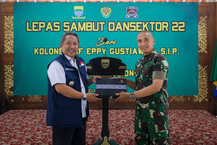 Pisah Sambut Dansektor 22 Citarum Harum, Yana Ajak Tingkatkan Kolaborasi