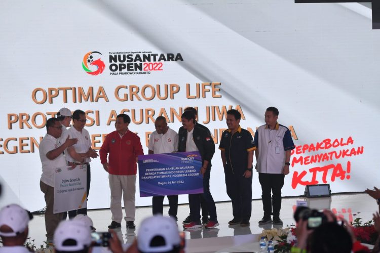 Ketum PSSI Hadiri Pembukaan Turnamen Nusantara Open Piala Prabowo 2022