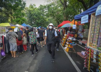Pantau Gasibu, Ema: Parkir Mulai Tertata, PKL Dilarang Dagang di Taman