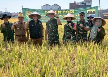 Kedua Kalinya, Rancasari Panen 7 Ton Beras dari IP 400