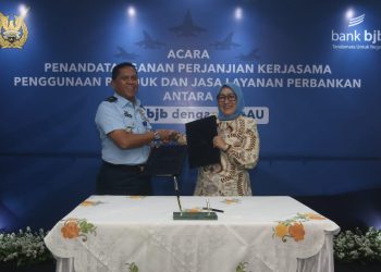 Bank bjb Beri Kemudahan Layanan Perbankan Untuk TNI Angkatan Udara