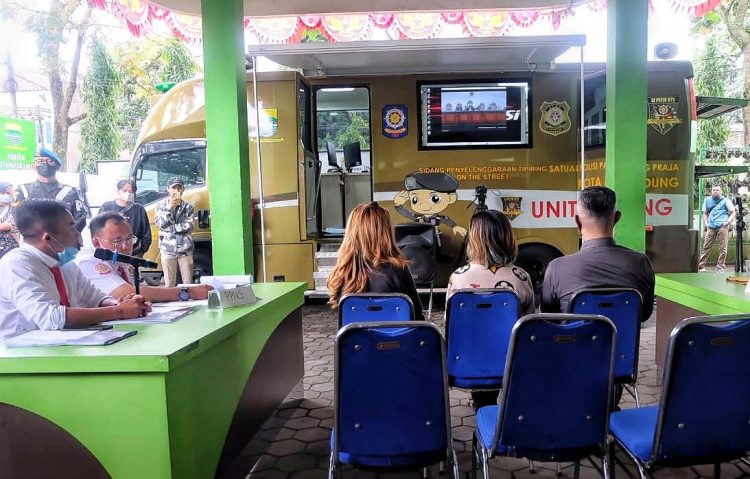 Terdakwa Asusila Operasi Yustisi Satpol PP Jalani Sidang Tipiring