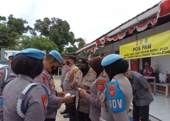 Bentuk Pengamanan dan Pengawasan, Polri Lakukan  Gaktibplin Terhadap Personil Ops Lilin Lodaya 2022