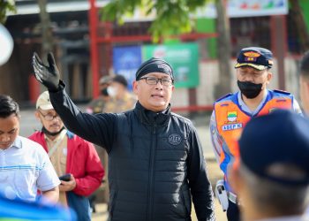 Lancarkan Lalu Lintas Masjid Raya Al Jabbar, Pemkot Bandung Rekayasa Jalan