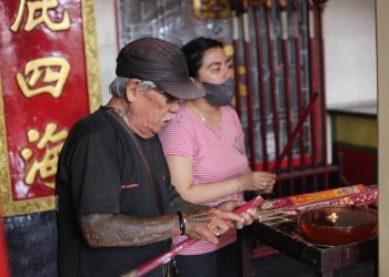 H-9 Jelang Imlek, Sejumlah Vihara Kota Bandung Lakukan Persiapan