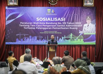 Tata Kota Bandung Lebih Rapi, Pemkot Sosialisasi Perwal Baru