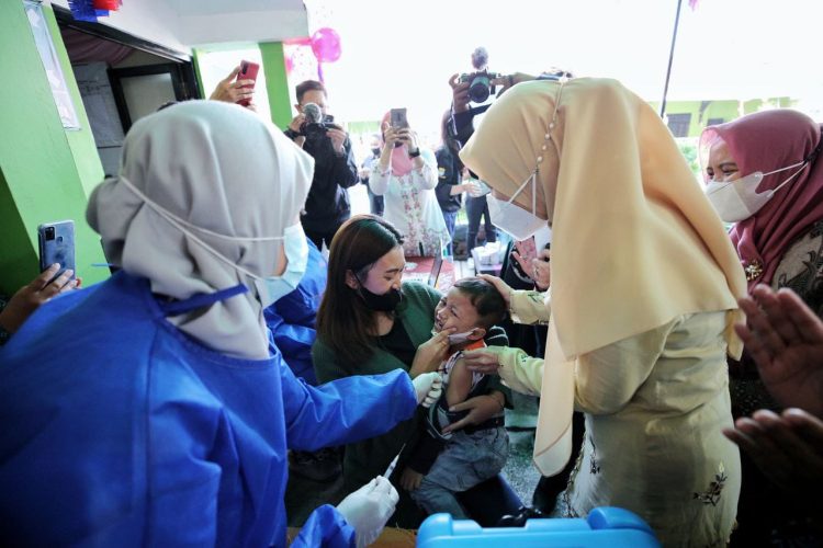 Dinkes Kota Bandung Targetkan 108 Ribu Balita Mendapat Imunisasi Polio