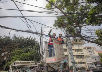 Tahun Ini, Jalan Riau Bebas Kabel Udara