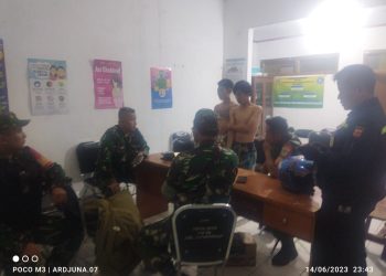 Babinsa Kodim 0618 KB dan Khamtibmas Polsek Antapani Gagalkan Transaksi Narkoba