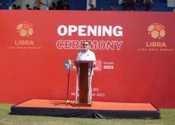 Iwan Bule Membuka Solo Raya Premier League, Liga bola Rakyat yang di inisiasi oleh Prabowo Subianto