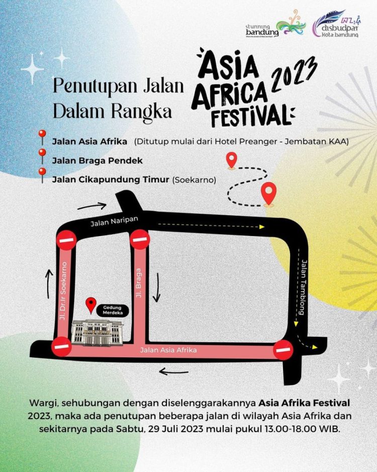 Dishub Bandung Siapakan Sejumlah Kantong Parkir Saat Asia Africa Festival