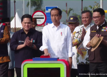 Presiden Jokowi Resmikan Tol Ciawi-Sukabumi Ruas Cigombong-Cibadak