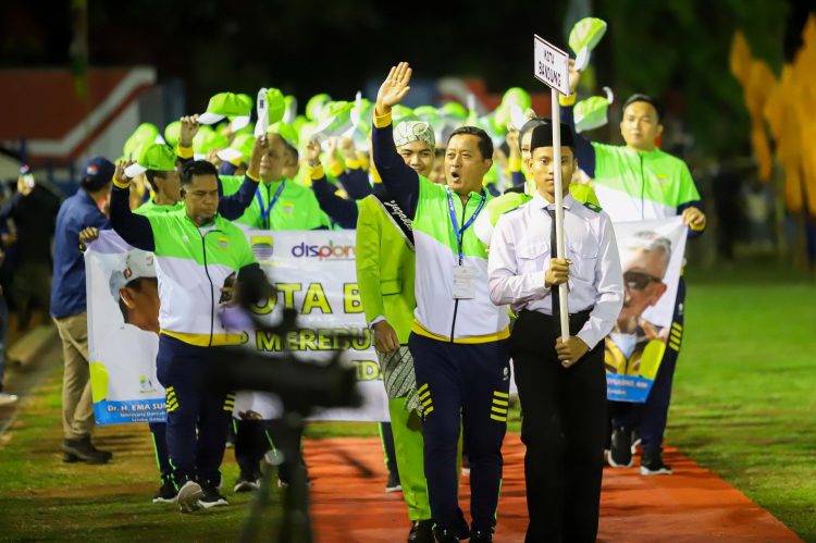 Porpemda Jabar XV Resmi Dibuka, Pj Wali Kota Bandung: Selamat Berjuang dan Siap Rebut Juara Umum