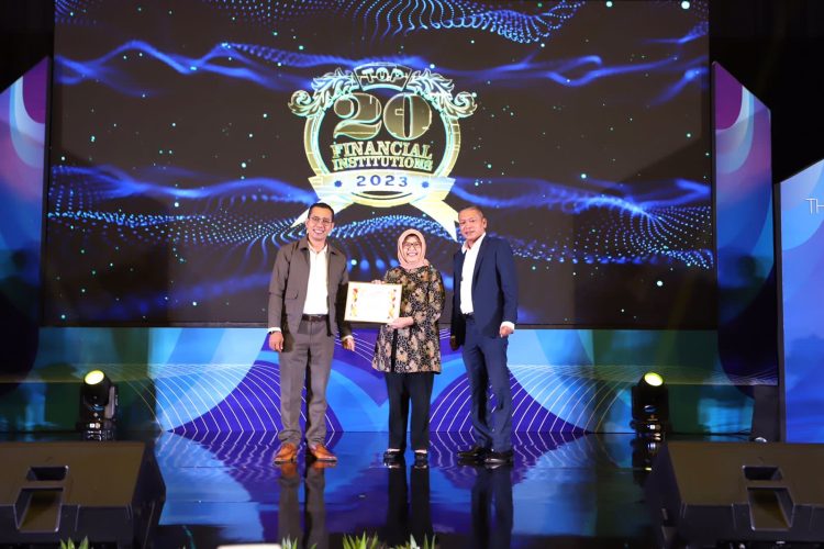 bank bjb Raih Penghargaan Top 20 Financial Institution 2023 dariThe Finance