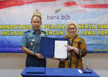 Perkuat Sinergitas, bank bjb Tandatangani PKS Dengan TNI AL