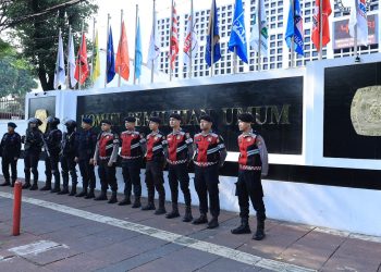 Polri Kerahkan Ratusan Polisi untuk Siaga Amankan Kantor Bawaslu