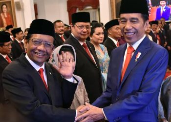 Presiden Jokowi Terima Surat Pengunduran Diri Mahfud MD