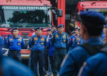 Tim Damkar Kota Bandung Ikuti Skill Competition Fire Fighter Tingkat Nasional
